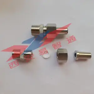 316L现货接头 压力表活动转接头 1/2NPT焊接头14管