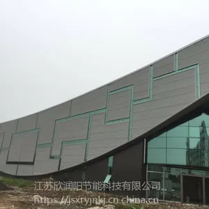 5公分建筑岩棉夹芯板矿棉隔断板外墙挂板