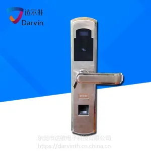 达尔维指纹锁 家用防盗门锁 智能电子锁 密码刷卡锁定制批发厂家