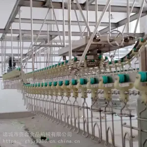 上海鸭子自动屠宰流水线 肉鸭宰杀生产线定制 水禽屠宰设备报价