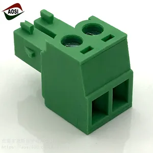 端子台3.81接线端子 插拔式接线端子 接线端子3.81 pcb焊接端子