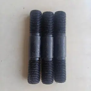 现货高强双头螺栓8.8双头全螺纹 10.9化工双头高压双头丝可定制