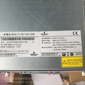艾默生212C23嵌入式电源48V2KW通信直流开关整流模块5G交转直OLT基站机房供电