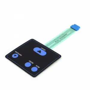 定 制薄膜按键触摸家用电器开关PET薄膜开关工控医疗按键贴PC面贴