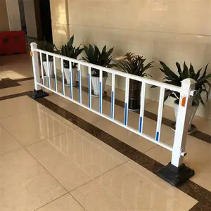 市政道路防撞护栏 中央隔离带围栏 人行道铁栅栏
