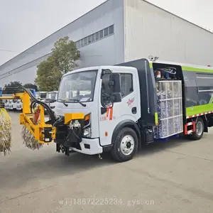 市政环卫全自动5方护栏清洗车 高压清洗 + 高效作业