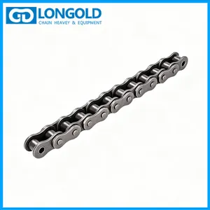 LONGOLD 04B-1 单排传动链条 碳钢材质 表面可做处理