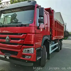 东南亚用双驱31吨豪沃自卸车FOB上海港价格