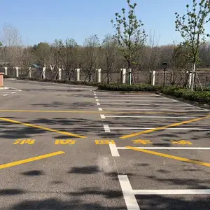 南京达尊交通供应南京道路划线-消防回车场划线 「工序规范」