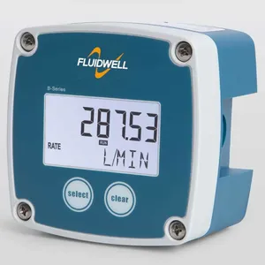 Fluidwell B系列流速指示器,用于显示实际流量、总流量和累计总流量