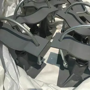 工业管道架空座式鞍式管夹承重力强大口径夹式管 夹管托厂家工期快