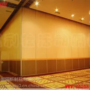 酒店移动隔断墙赋予了宴会厅灵活多变的特性!