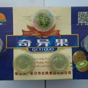 长沙果冻生产厂家奇异果红帆食品
