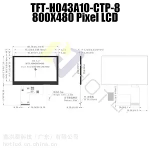 800x480 4.3Ӣ��TFTҺ����ʾ������ʽ��������ҵ������