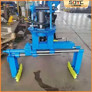 水泥大理板夹石机路牙石安装工具路沿石安装夹具挖掘机加装石板夹