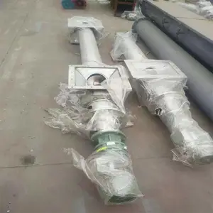 管式螺旋输送设备 出售污泥无轴螺旋输送粮食输送设备
