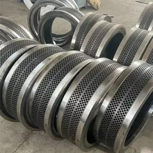 杂木制粒机环模定做 宇冠新式560B木屑颗粒机模具压辊配件