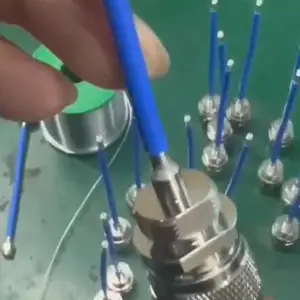 感应加热设备GYH-25KW钎焊各类射频线缆、5G通讯线缆接头