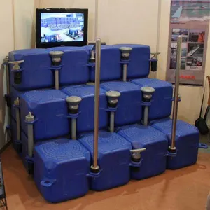 高浮力耐磨100*50*40cm水上浮筒浮动码头船泊位 养殖用网箱D