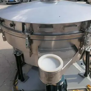 全不锈钢震动筛 圆形振荡筛 大产量玉米淀粉分级用振动摇摆筛