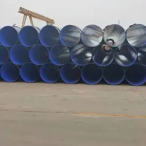 供应 恒运 DN1000给排水涂塑复合钢管 外PE内EP防腐钢管