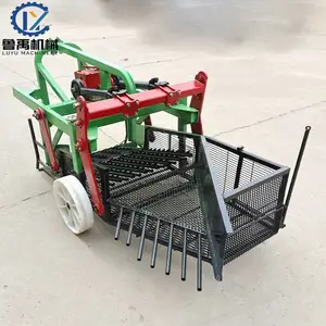 花生收获机拖拉机后置振动筛挖大蒜机器起花生刨长果机器