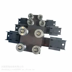 矿山配件 无极绳转弯轮组 护轨装置护轨装置矿山配件 无极绳转弯轮组