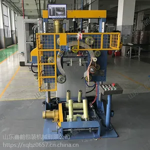 高压钢丝胶管缠绕包装机打包机,4个电机,山东喜鹊