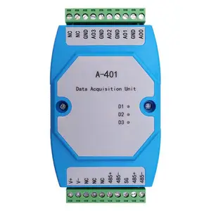 供应掌中宇A-401 4路4~20mA/0-5V电流电压模拟量输出RS485模块