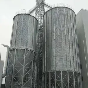 康程 500吨骨料立筒仓防潮隔热玉米大豆钢板仓多种型号 发货及时