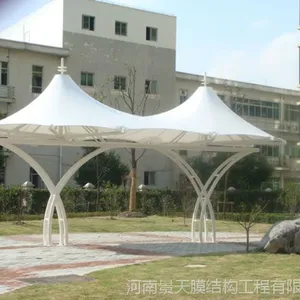 娱乐设施膜结构遮阳遮雨棚景天膜结构***