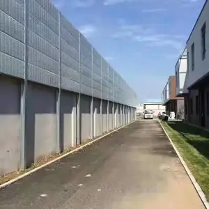厂房声屏障/冷却塔隔音板/公路吸音板厂家