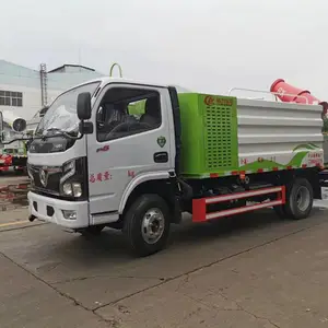 D6东风多利卡5立方雾炮洒水车厂家报价 5立方雾炮洒水车价格