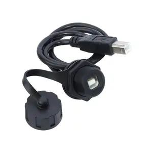 lshitech龙仕 螺纹式防水type-b连接器 为设备稳定连接而生