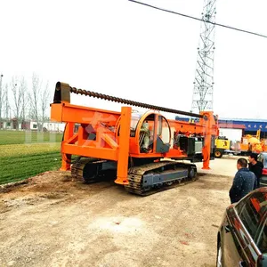 履带式建筑地基打桩机 大功率地基打桩机 履带式长螺旋地基打桩机