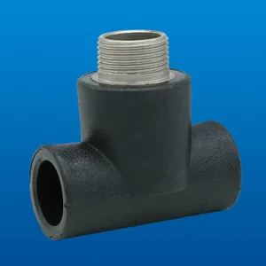 ����ֱ��PE��ͨ ʥ���ҵPE��ˮ�ܹܼ�DN20-1000��ͨ��ͷ
