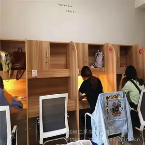 郑州沉浸式自习桌【认真】大学生自习室桌子
