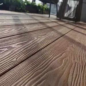 合肥木塑地板 25*140共挤木塑地板 深压纹木塑 在线压纹木塑 浮雕压纹木塑地板