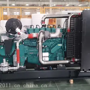 潍柴250KW天然气发电机组 油气田用燃气发电机 配潍柴WP13D317E300NG燃气发动机