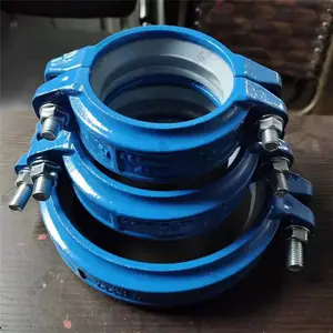 施工方便卡箍式接头 供水排水卡箍式快速接头 DN100卡箍式接头