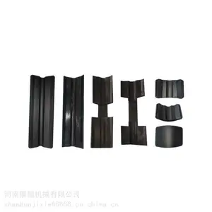 煤矿用猴车抱索器衬皮 瓦片式耐磨橡胶衬皮衬垫 加工定做