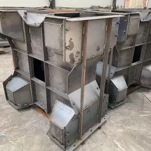 科畅扭王字块防浪块模具 四角锥防浪石模具厂家