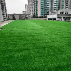网格质保绿底PE材质加密人造假草坪阳台走廊楼顶铺设地垫柔软舒适