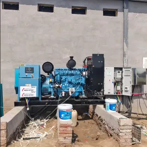 潍柴原装100kw125KVA柴油发电机组纯铜无刷厂区直供 银行应急使用