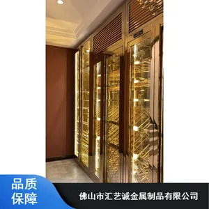 家用不锈钢简约酒柜厂家批发