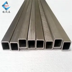 无缝钛方管 TA2钛矩形管 TC4钛无缝方管 钛合金方管 按图定制加工