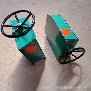龙门吊方向盘夹轨器 简易防风夹轨器 高500轨道固定器