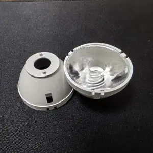云客光电供应2*5度矩形光斑透镜 LED广告灯箱灯条对打窄光束透镜