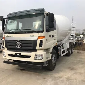 福田欧曼12方搅拌车,雷萨上装