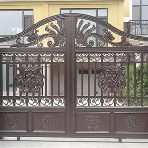 铝艺门图片-铝艺门- 铝艺庭院门厂家